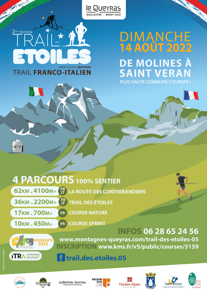 Affiche trail des étoiles